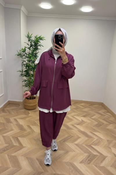 İkoll Bomber Takım Bordo